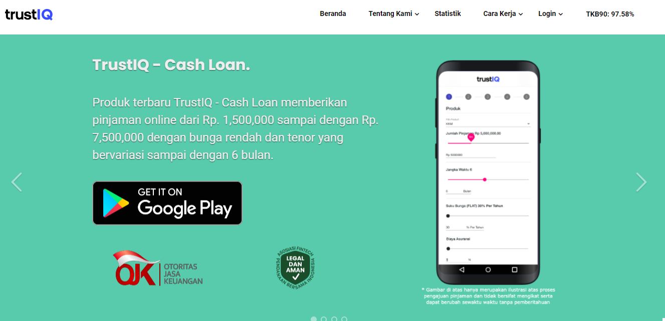 Pinjaman Online TrustIQ, Syarat Pengajuan Cukup Menggunakan KTP Saja