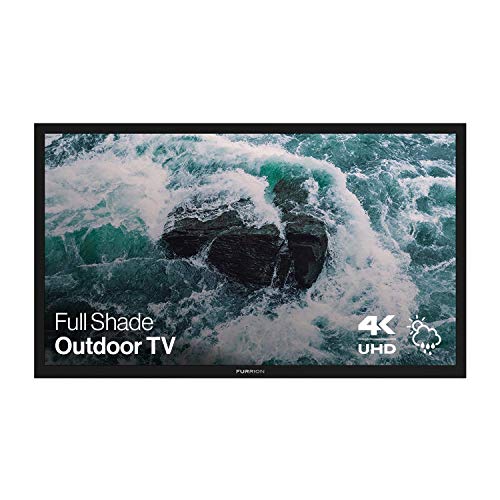 Furrion Aurora - Full Shade Series 65-Inch Weatherproof 4K Ultra-High Definition LED Outdoor Television with Auto-Brightness Control for Outdoor Entertainment - FDUF65CBR
