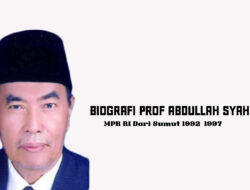 Biografi Prof Abdullah Syah, Seorang Guru Ngaji yang Jadi Anggota MPR RI 1992–1997